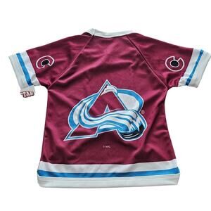 All Star Dogs NHL Colorado Avalanche Pet Sports Jersey Large Pet Wear Dog Hockey